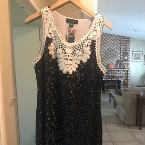 Brand New Lace Embroidered Karen Kane Sheath dress